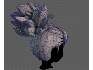 3D Hair style for boy V87 Modelo 3D