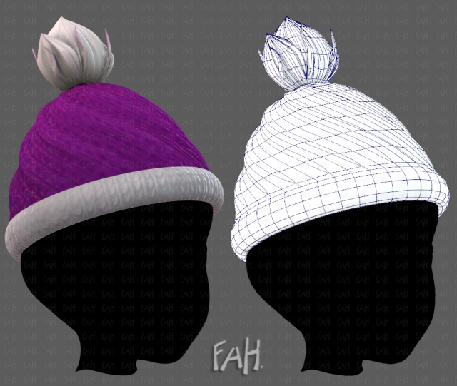 Cap V25 Model 3D .c4d .max .obj .3ds .fbx .stl .blend 