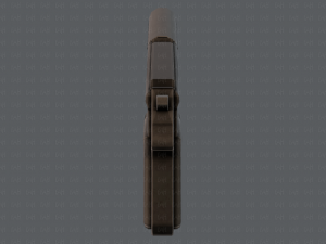 GunCartoon 01 3D Model
