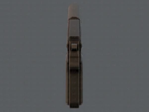 GunCartoon 01 3D Model