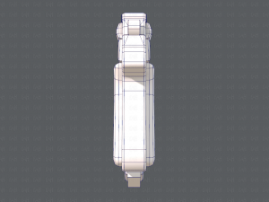 GunCartoon 01 3D Model
