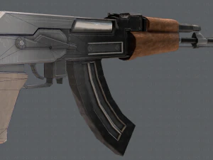 GunCartoon 02 Modelo 3D