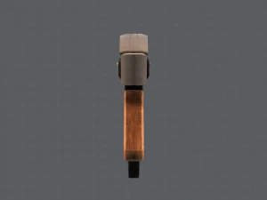 GunCartoon 02 3D Model