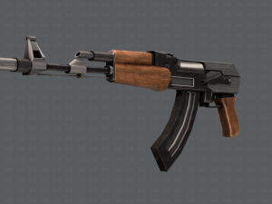 GunCartoon 02 3D-Modell
