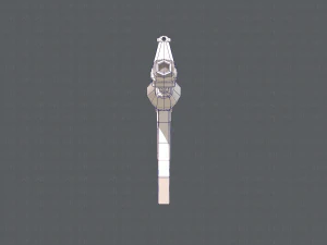 GunCartoon 02 3D Model