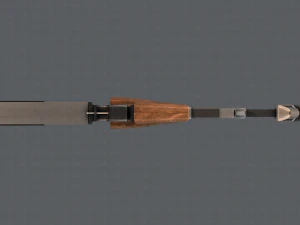GunCartoon 02 3D Model