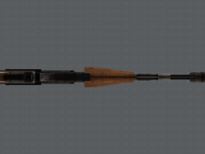 GunCartoon 02 3D-Modell