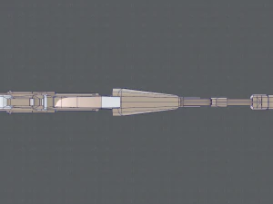 GunCartoon 02 3D Model