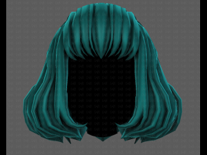 3D Hair style for girl V104 3D मॉडल