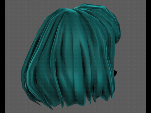 3D Hair style for girl V104 3D मॉडल