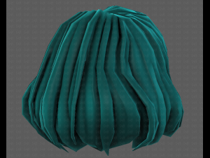 3D Hair style for girl V104 3D मॉडल