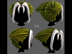 Fryzura 3D dla chłopca V88 Model 3D