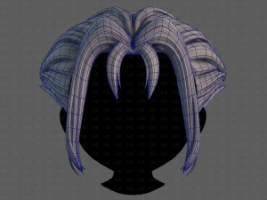 3D Hair style for boy V88 3D Model