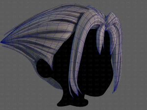 3D Hair style for boy V88 3D Model