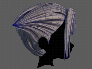 3D Hair style for boy V88 3D Model