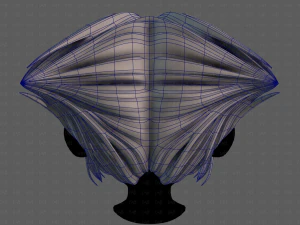 3D Hair style for boy V88 3D Model