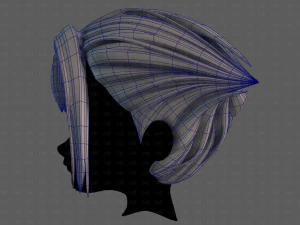 3D Hair style for boy V88 3D Model