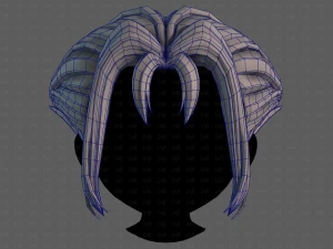 3D Hair style for boy V88 3D Model