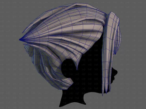 3D Hair style for boy V88 3D Model