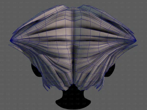 3D Hair style for boy V88 3D Model