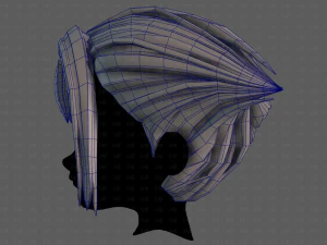 3D Hair style for boy V88 3D Model