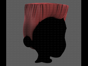 3D Hair style for boy V89 3D 模型