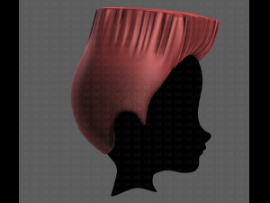 3D Hair style for boy V89 3D 模型