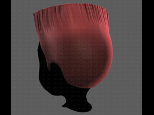 3D Hair style for boy V89 3D 模型