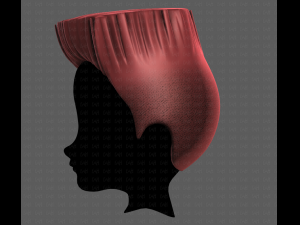 3D Hair style for boy V89 3D 模型