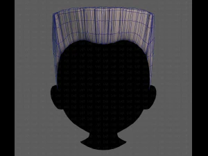 소년 V89를 위한 3D 헤어 스타일 3D 모델