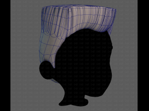 3D Hair style for boy V89 3D 模型