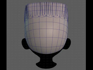 소년 V89를 위한 3D 헤어 스타일 3D 모델