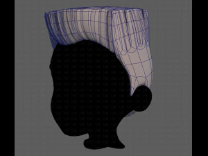 소년 V89를 위한 3D 헤어 스타일 3D 모델