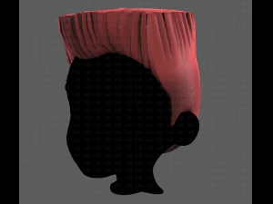 소년 V89를 위한 3D 헤어 스타일 3D 모델