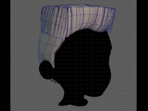 소년 V89를 위한 3D 헤어 스타일 3D 모델