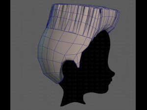 소년 V89를 위한 3D 헤어 스타일 3D 모델