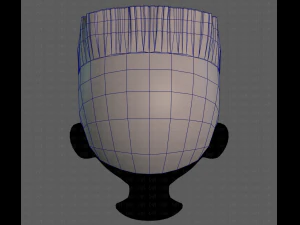 소년 V89를 위한 3D 헤어 스타일 3D 모델