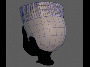 소년 V89를 위한 3D 헤어 스타일 3D 모델