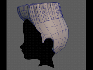3D Hair style for boy V89 3D 模型
