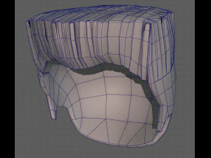 소년 V89를 위한 3D 헤어 스타일 3D 모델