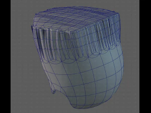 소년 V89를 위한 3D 헤어 스타일 3D 모델