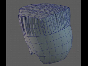 소년 V89를 위한 3D 헤어 스타일 3D 모델