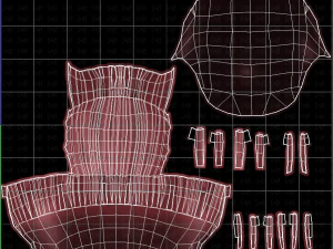 소년 V89를 위한 3D 헤어 스타일 3D 모델