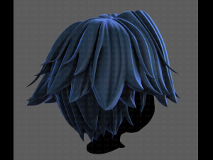 3D Hair style for boy V90 3D मॉडल