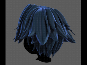 3D Hair style for boy V90 3D मॉडल