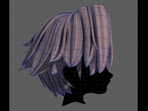 3D Hair style for boy V90 3D मॉडल