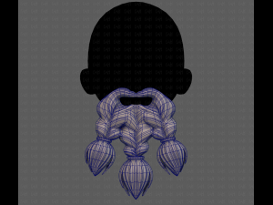 Beard V26 3D Model