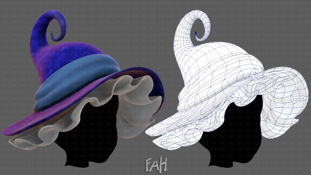 Cap V33 Model 3D .c4d .max .obj .3ds .fbx .stl .blend 
