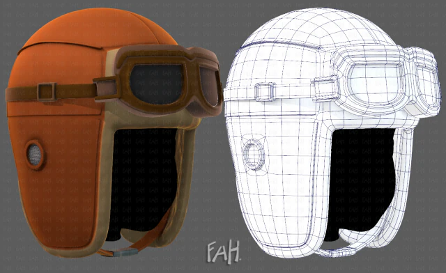 캡 V36 3D 모델 .c4d .max .obj .3ds .fbx .stl .blend 