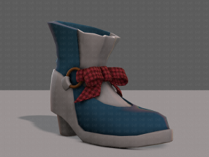 Shoes cartoonV47 3D Model